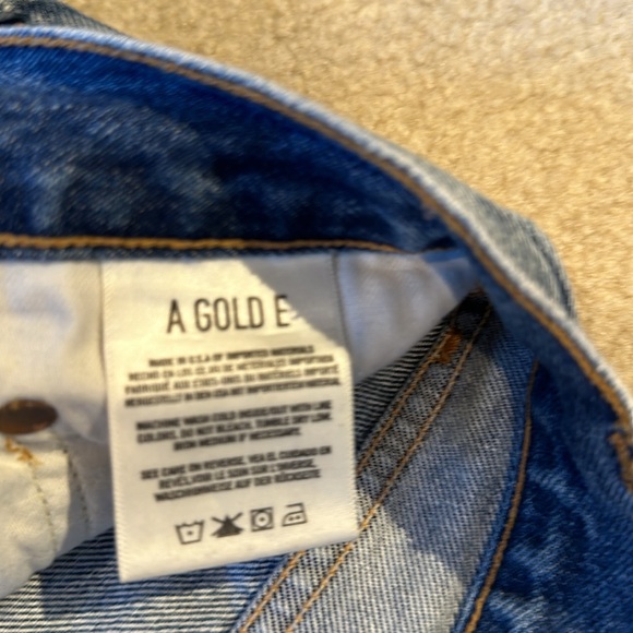 Agolde Riley crop 27 - Picture 4 of 5